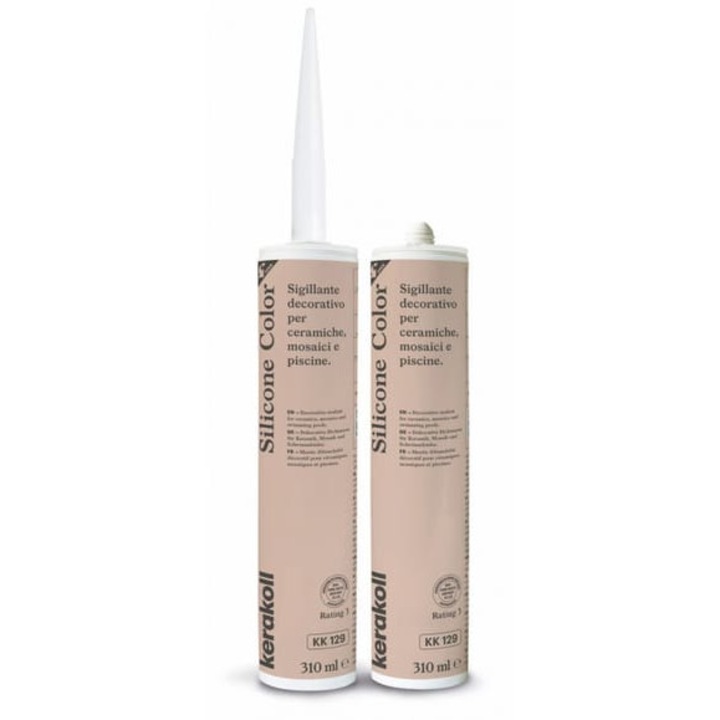 Silicon etansare Kerakoll Silicone Color, KK129, 310 ml, resistent UV