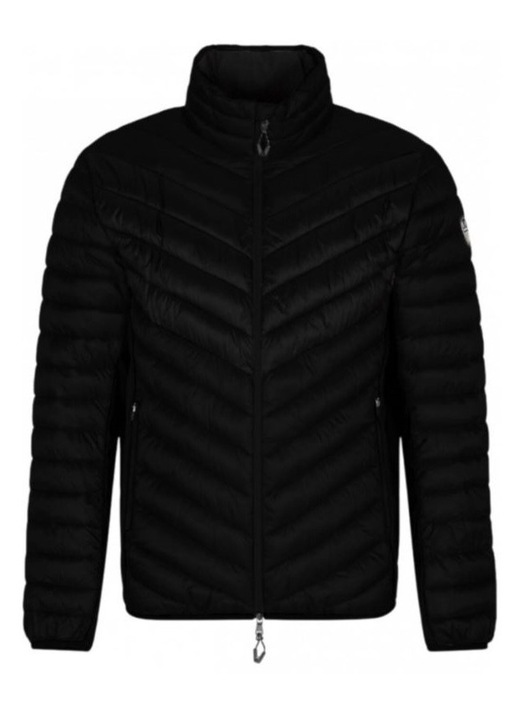 Jacheta barbati EA7 SKI M KITZBUHEL LT PADDED T-TOP, Poliamida, Negru, Negru