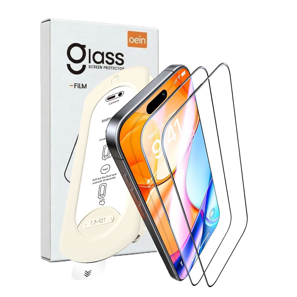 Set 2 Folie Sticla pentru Samsung Galaxy S25 – Sticla Securizata 9H+, Claritate Super HD, Kit Instalare Automata Anti-Praf Rapid, Tratament Oleofob Electronic, Anti-Amprenta, Sensibilitate Touch Avansata