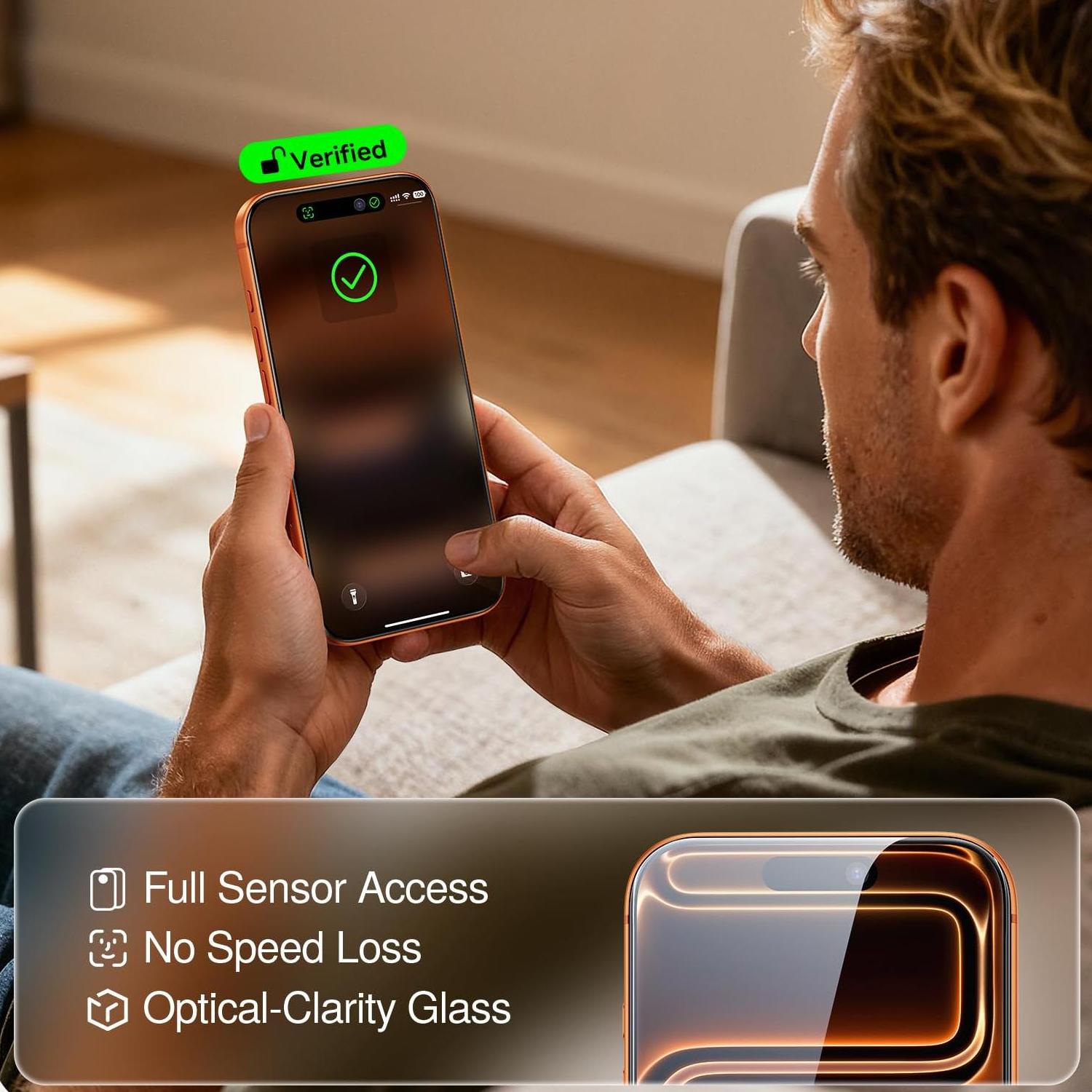 Set 2 Folie Sticla Privacy pentru iPhone 17 – Sticla Securizata 9H+ Anti-Spy 28 Grade, Kit Instalare Automata Anti-Praf Rapid, Tratament Oleofob Electronic, Anti-Amprenta, Sensibilitate Touch Avansata
