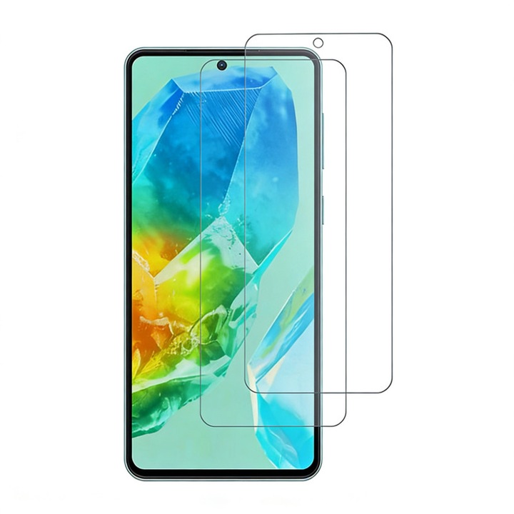 Folie protectie telefon compatibila cu Google Pixel 10 Pro, set 2 bucati, sticla temperata 9H, transparenta, usor de instalat