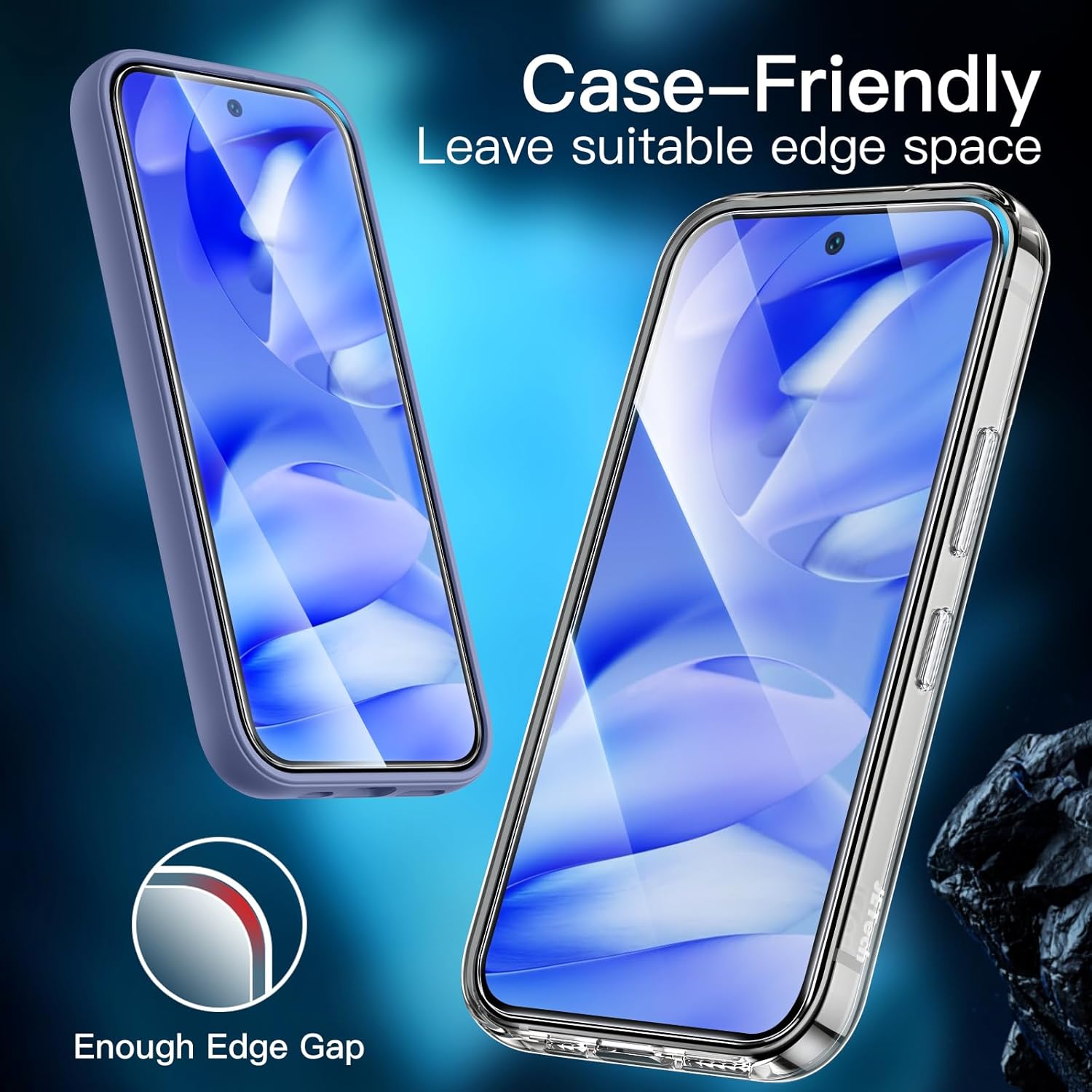 Set 2 Folie Sticla pentru Google Pixel 9a Oein® – Sticla Securizata 9H+, Claritate Super HD, Tratament Oleofob Electronic, Anti-Amprenta, Sensibilitate Touch Avansata, Acoperire Completa Compatibila cu Husa