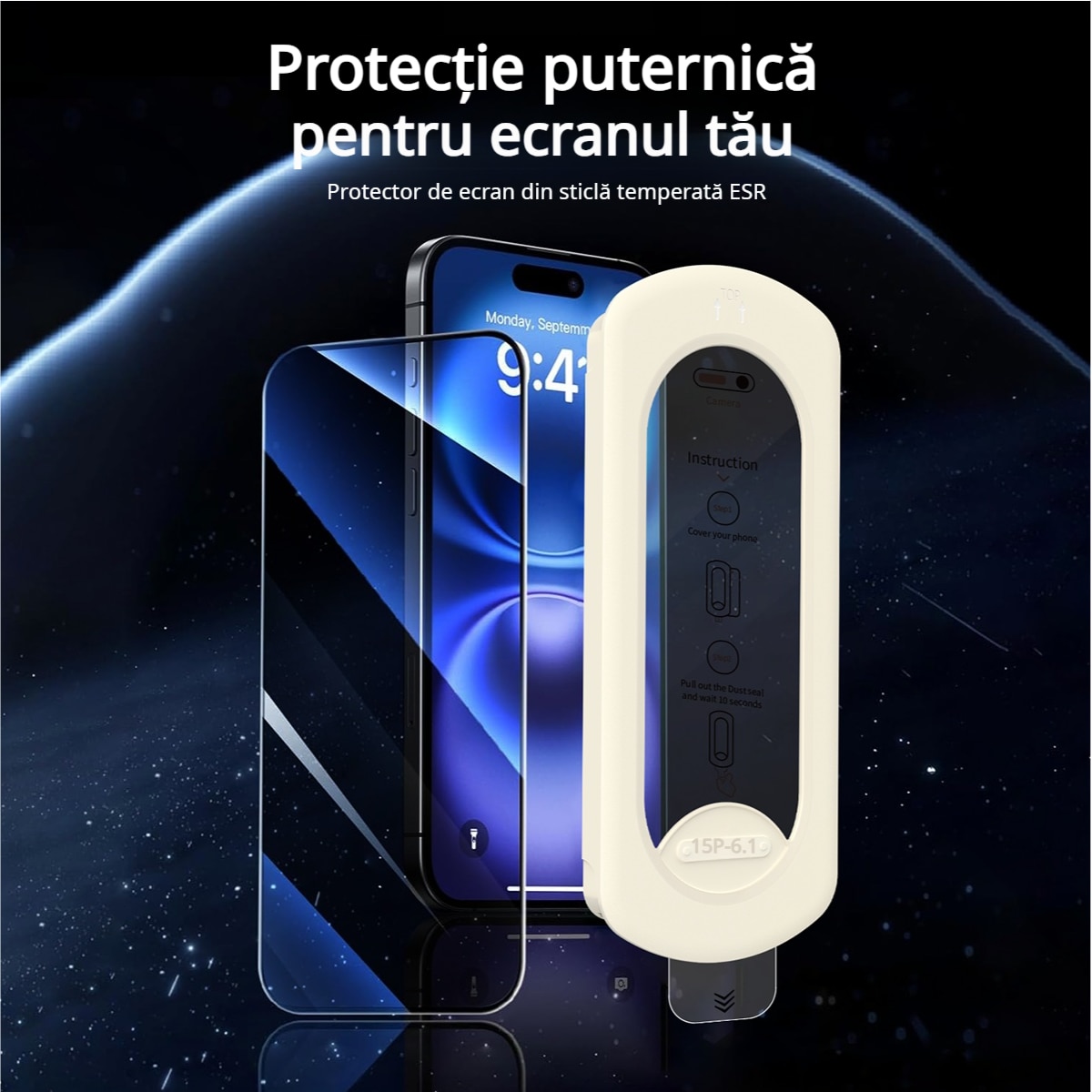 Set 2 Folie Sticla Privacy pentru Samsung Galaxy S24 Ultra Oein® – Sticla Securizata 9H+, Anti-Spy 28 Grade, Kit Instalare Automata Anti-Praf Rapid, Tratament Oleofob Electronic, Anti-Amprenta, Sensibilitate Touch Avansata
