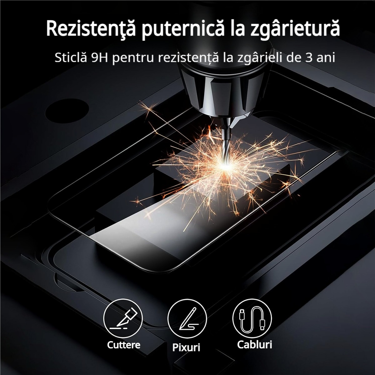 Set 2 Folie Sticla Privacy pentru Samsung Galaxy S24 Ultra Oein® – Sticla Securizata 9H+, Anti-Spy 28 Grade, Kit Instalare Automata Anti-Praf Rapid, Tratament Oleofob Electronic, Anti-Amprenta, Sensibilitate Touch Avansata