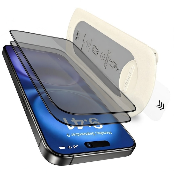 Set 2 Folie Sticla Privacy pentru Samsung Galaxy S24 Oein® – Sticla Securizata 9H+, Anti-Spy 28 Grade, Kit Instalare Automata Anti-Praf Rapid, Tratament Oleofob Electronic, Anti-Amprenta, Sensibilitate Touch Avansata