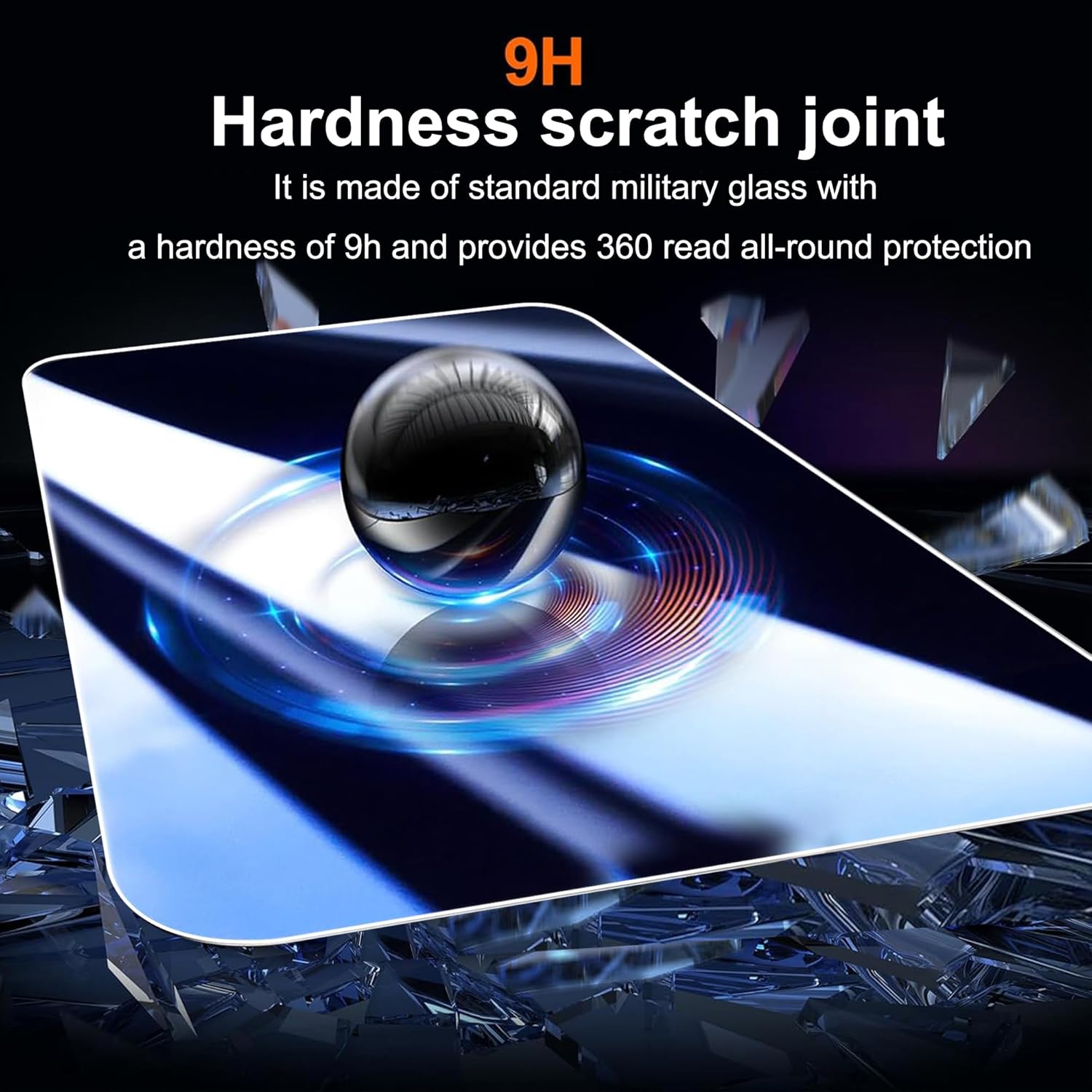 Folie protectie telefon compatibila cu Motorola G06, sticla temperata 9H, transparent, set 2 bucati