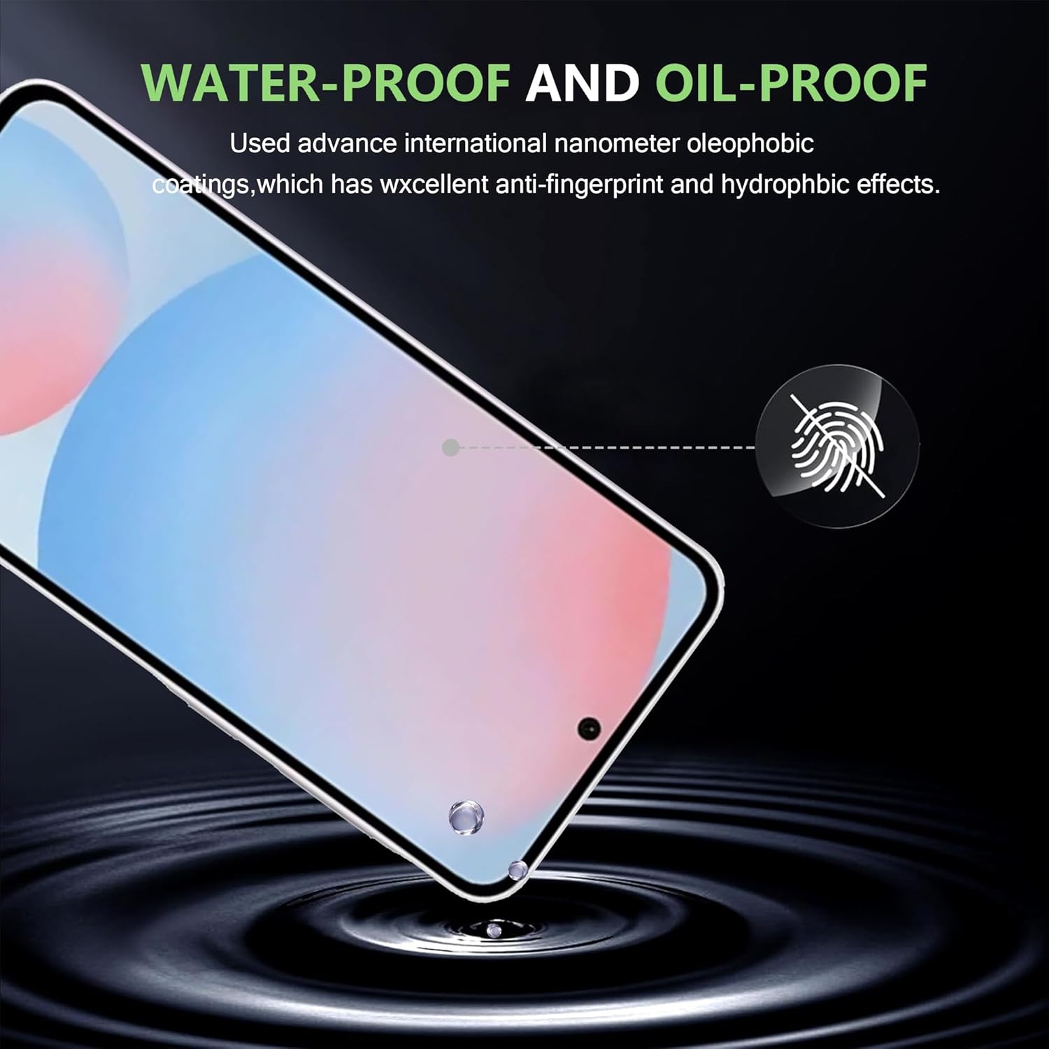 Set 2 Folie Sticla pentru Samsung Galaxy A35 A55 S25FE Oein® – Sticla Securizata 9H+, Claritate Super HD, Tratament Oleofob Electronic, Anti-Amprenta, Sensibilitate Touch Avansata, Acoperire Completa Compatibila cu Husa