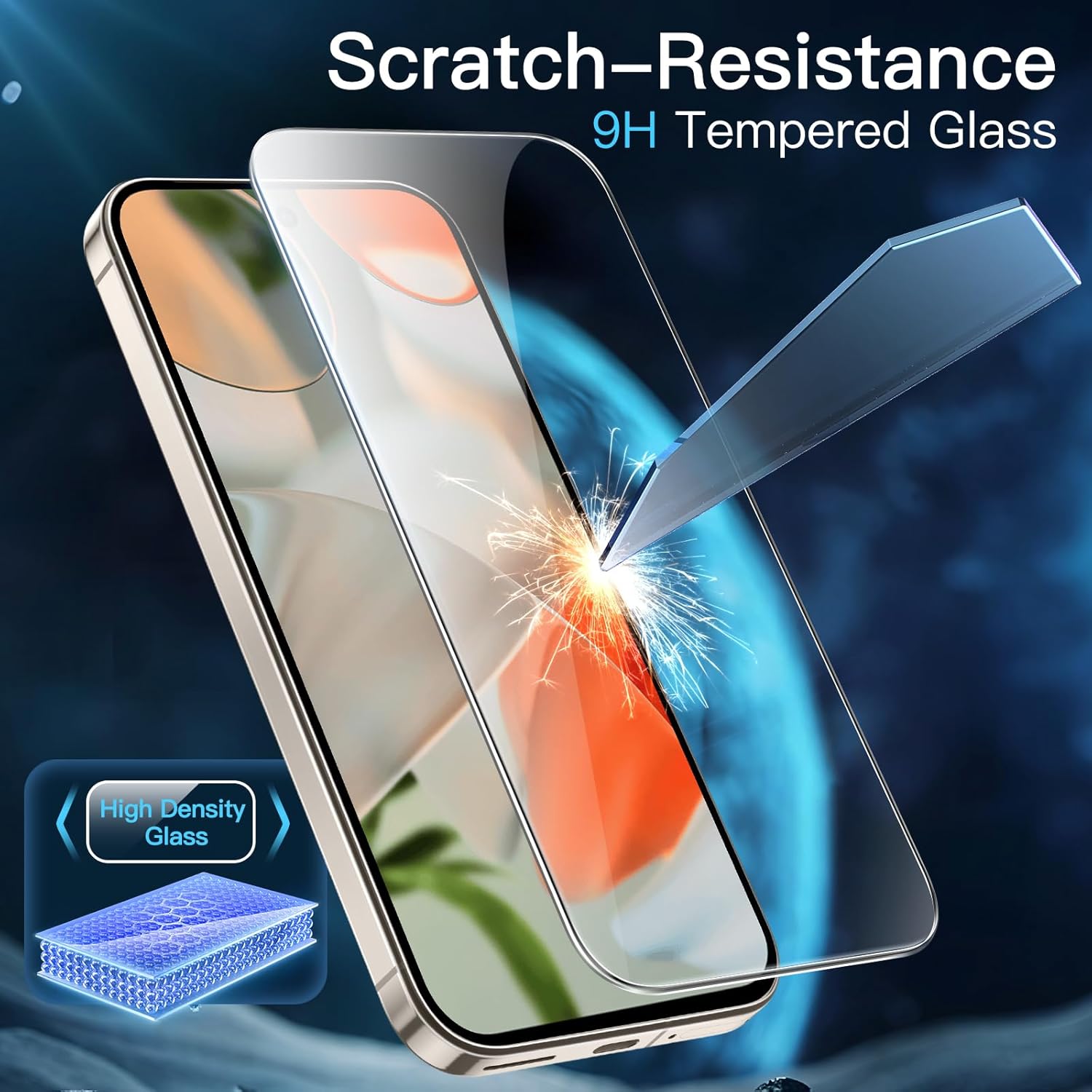 Set 2 Folie Sticla pentru Google Pixel 9 Pro XL – Sticla Securizata 9H+, Claritate Super HD, Tratament Oleofob Electronic, Anti-Amprenta, Sensibilitate Touch Avansata, Acoperire Completa Compatibila cu Husa