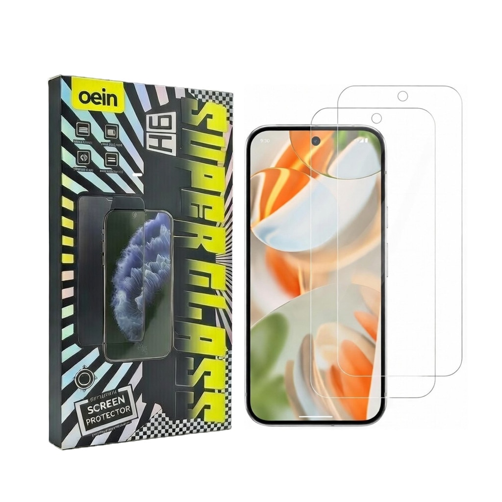Set 2 Folie Sticla pentru Google Pixel 9 Pro XL – Sticla Securizata 9H+, Claritate Super HD, Tratament Oleofob Electronic, Anti-Amprenta, Sensibilitate Touch Avansata, Acoperire Completa Compatibila cu Husa