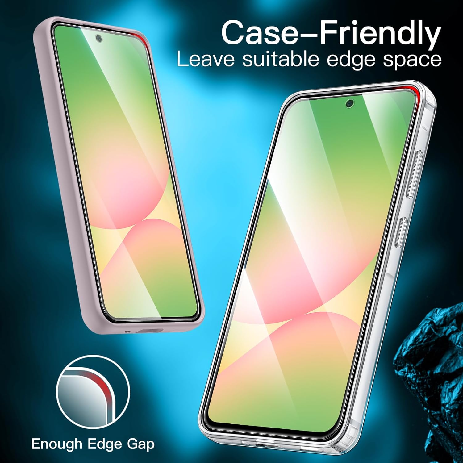 Set 2 Folie Sticla pentru Samsung Galaxy A36/A56 Oein® – Sticla Securizata 9H+, Claritate Super HD, Tratament Oleofob Electronic, Anti-Amprenta, Sensibilitate Touch Avansata, Acoperire Completa Compatibila cu Husa