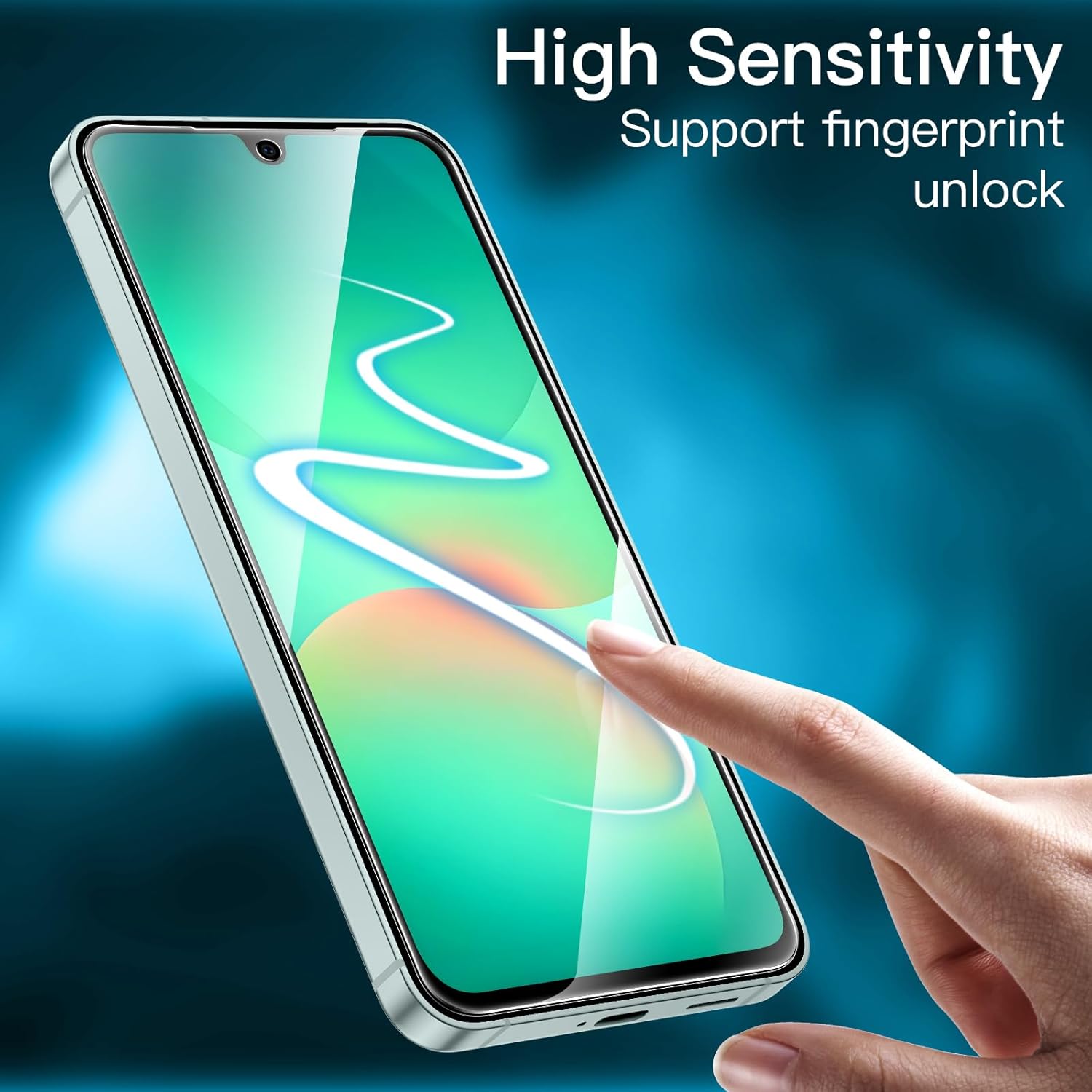 Set 2 Folie Sticla pentru Samsung A16/A26 – Sticla Securizata 9H+, Claritate Super HD, Tratament Oleofob Electronic, Anti-Amprenta, Sensibilitate Touch Avansata, Acoperire Completa Compatibila cu Husa