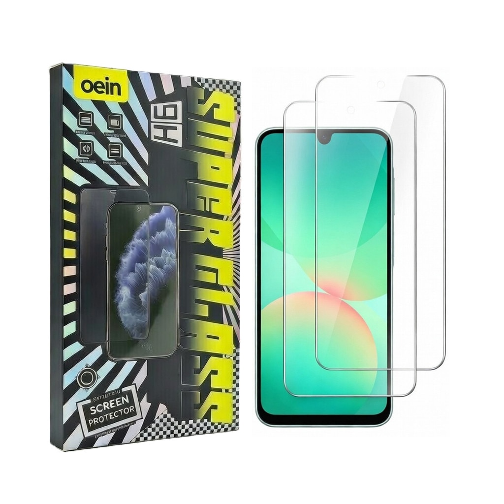 Set 2 Folie Sticla pentru Samsung A16/A26 – Sticla Securizata 9H+, Claritate Super HD, Tratament Oleofob Electronic, Anti-Amprenta, Sensibilitate Touch Avansata, Acoperire Completa Compatibila cu Husa
