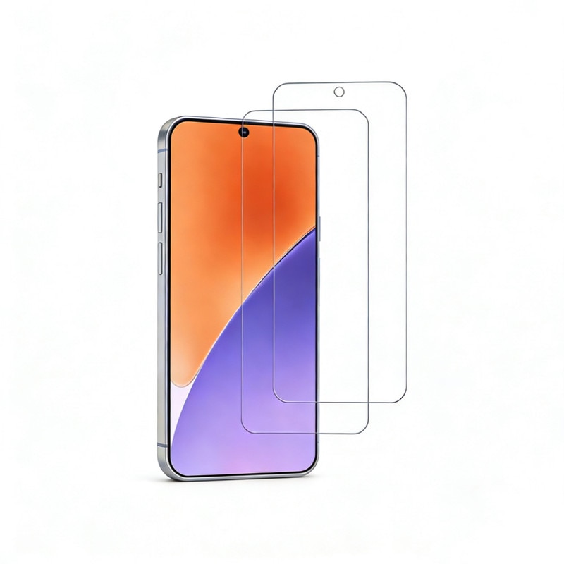 Set 2 Folie Sticla pentru Xiaomi 14/15 – Sticla Securizata 9H+, Claritate Super HD, Tratament Oleofob Electronic, Anti-Amprenta, Sensibilitate Touch Avansata, Acoperire Completa Compatibila cu Husa