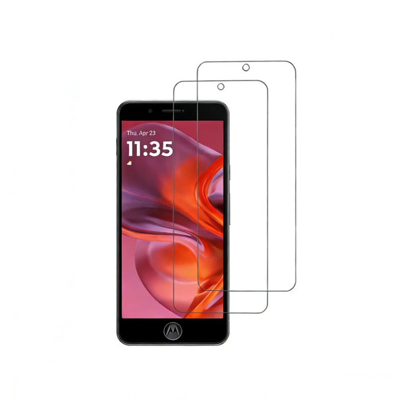 Set 2 Folie Sticla pentru Motorola G15 power – Sticla Securizata 9H+, Claritate Super HD, Tratament Oleofob Electronic, Anti-Amprenta, Sensibilitate Touch Avansata, Acoperire Completa Compatibila cu Husa