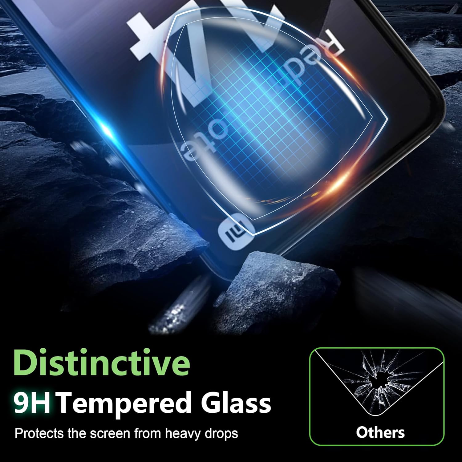 Set 2 Folie Sticla pentru Redmi Note 14 – Sticla Securizata 9H+, Claritate Super HD, Tratament Oleofob Electronic, Anti-Amprenta, Sensibilitate Touch Avansata, Acoperire Completa Compatibila cu Husa