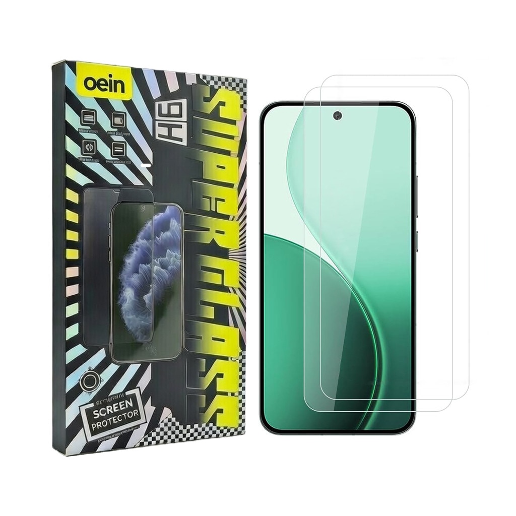 Set 2 Folie Sticla pentru OPPO Reno14 – Sticla Securizata 9H+, Claritate Super HD, Tratament Oleofob Electronic, Anti-Amprenta, Sensibilitate Touch Avansata, Acoperire Completa Compatibila cu Husa