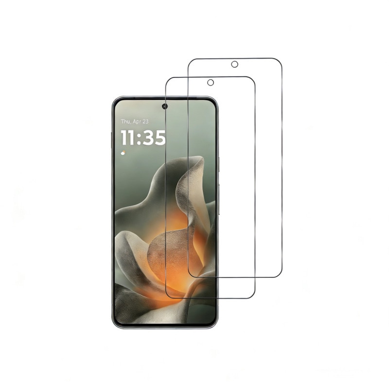 Folie protectie telefon, 2 bucati, 9H, transparent, compatibila cu Motorola Edge 70