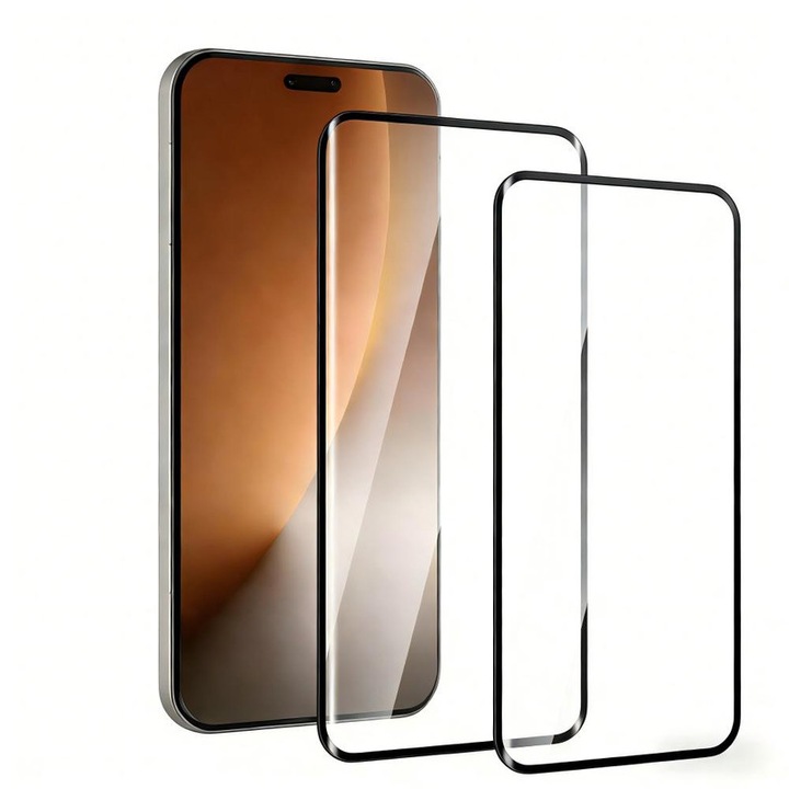Set 2 Folie Sticla pentru Honor Magic 8 Pro Oein® – Sticla Securizata 9H+, Claritate Super HD, Tratament Oleofob Electronic, Anti-Amprenta, Sensibilitate Touch Avansata, Acoperire Completa Compatibila cu Husa