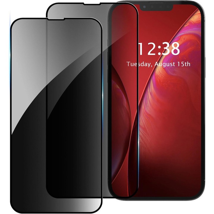 Комплект от 2 защитни фолиа, съвместими с Honor 400 / 400pro, прозрачни, 9H, 2.5D