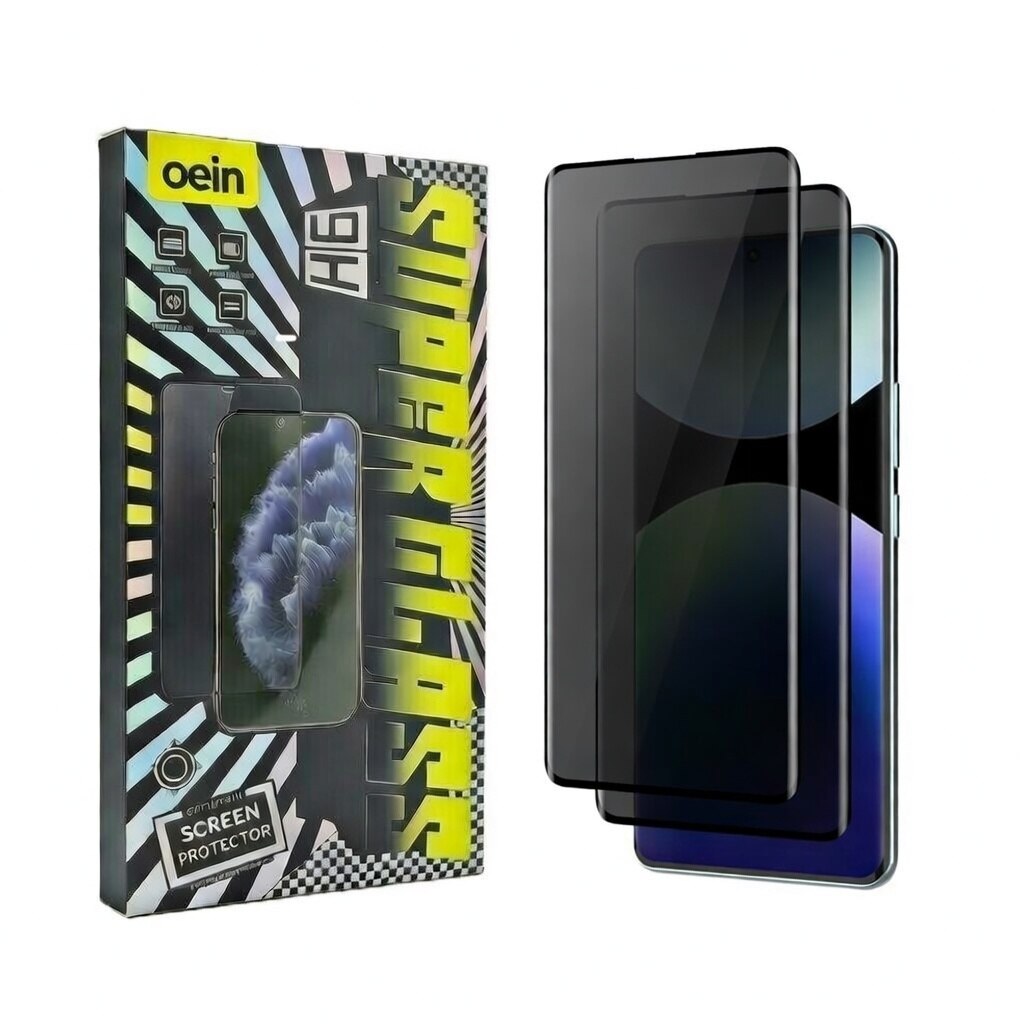 Set 2 Folie Sticla Privacy pentru Redmi Note 14 Pro+ Oein® – Sticla Securizata 9H+, Anti-Spy 28 Grade, Claritate HD, Tratament Oleofob Electronic, Anti-Amprenta, Sensibilitate Touch Avansata