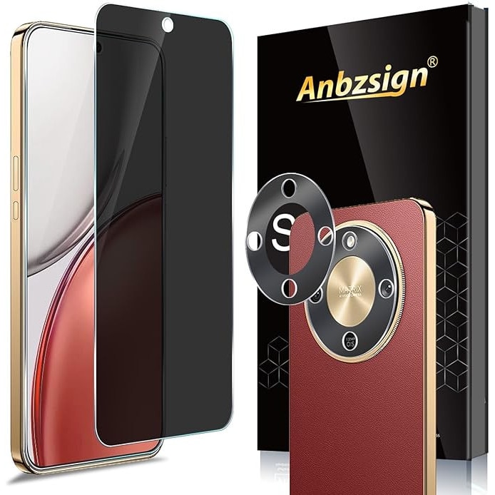 Set 2 Folie Sticla Privacy pentru Honor magic8 Lite Oein® – Sticla Securizata 9H+, Anti-Spy 28 Grade, Claritate HD, Tratament Oleofob Electronic, Anti-Amprenta, Sensibilitate Touch Avansata