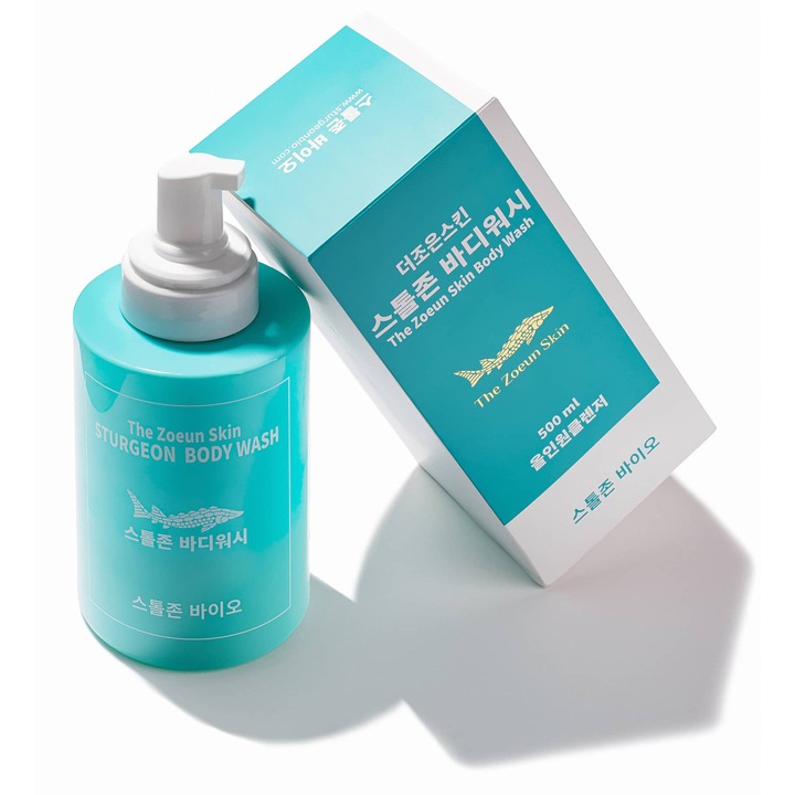 Gel de curățare pentru față și corp STURGEONBIO, 500ml, unisex, cu extract de sturion