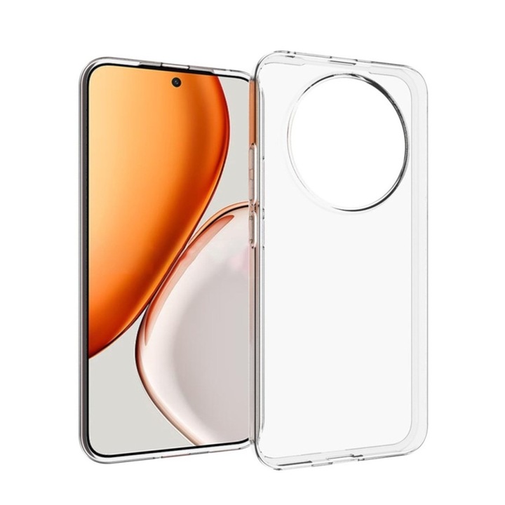 Telefontok Honor Magic8 Lite készülékkel kompatibilis - 2mm-es átlátszó szilikon hátlap tok