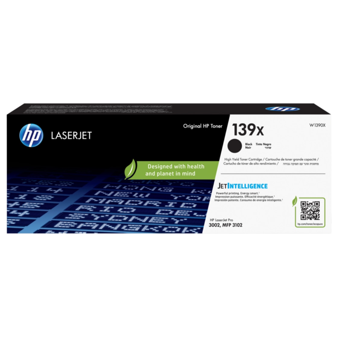 Cartus cerneala HP 139X High Yield Black Original LaserJet Toner Cartridge, pt. Pro 3002, Pro 3102 MFP series; cap. 4.000 pag