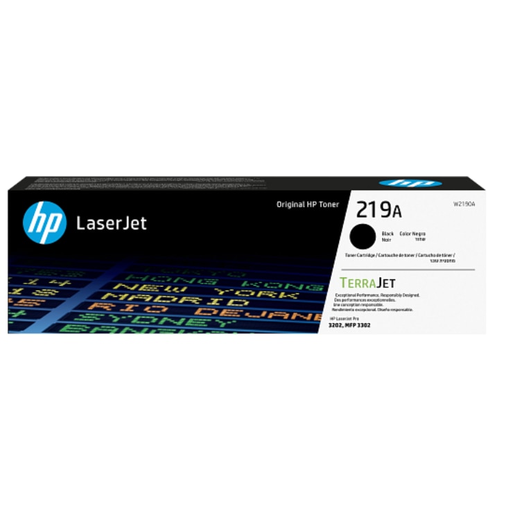 Cartus cerneala HP 219A Black Original LaserJet Toner Cartridge; pt. Color Laserjet 3202, 3302, cap. 1.300 pag