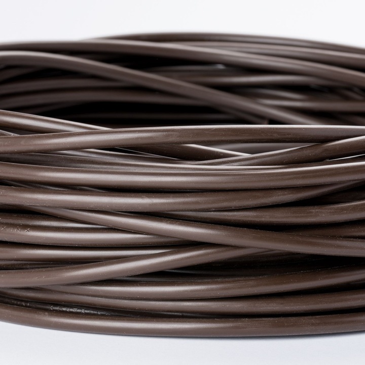 Cablu pentru Suspensie, PVC, 3x0, 75 mm², 1 m, Subtire, Finisaj maro ORION