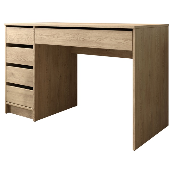 Birou - masa de toaleta Heron, MIRJAN 24, stejar cremona, 55x120x76 cm