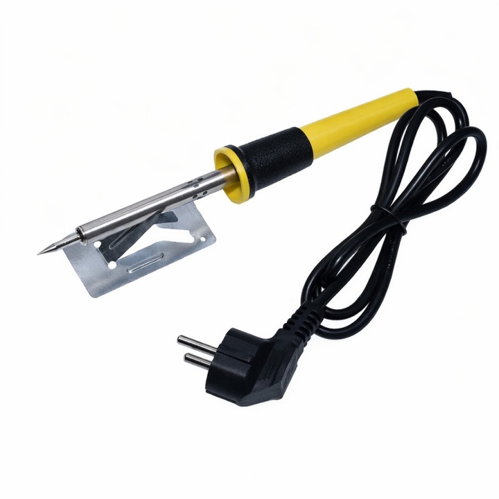 Elektromos forrasztópáka 60W ceruza típusú fém tartóval a gyors forrasztásokhoz
