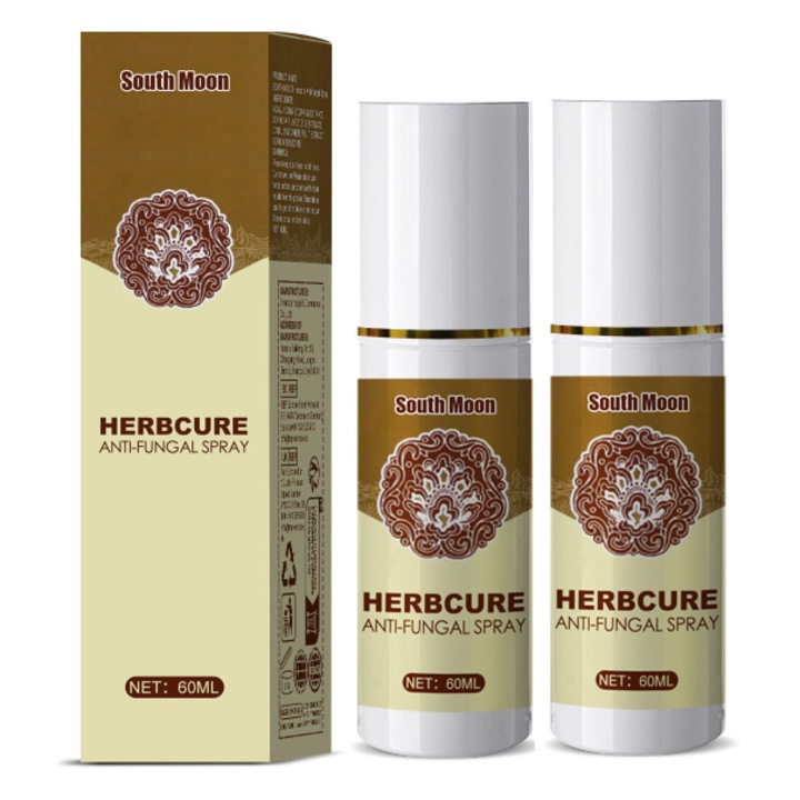 Set de 2 spray-uri antifungice pentru picioare, South moon, 60ml fiecare, delicat si racoritor