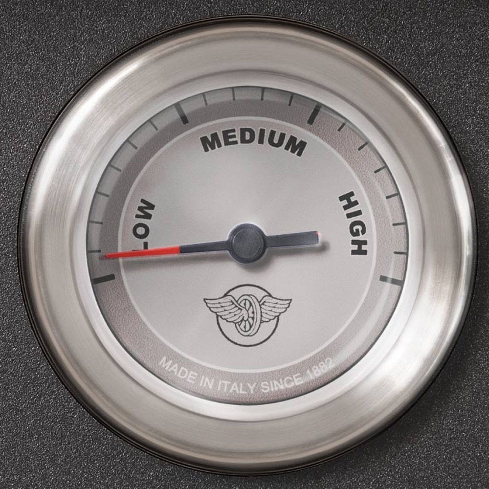 Aragaz cu plita pe inductie Bertazzoni, colectie Heritage, latime 90 cm, 5 zone, cuptor electric 103 l, temperatura reglabila max. 250°C, 11 functii de gatit, convectie, iluminare interioara, termometru integrat, sticla triplustratificata, negru mat