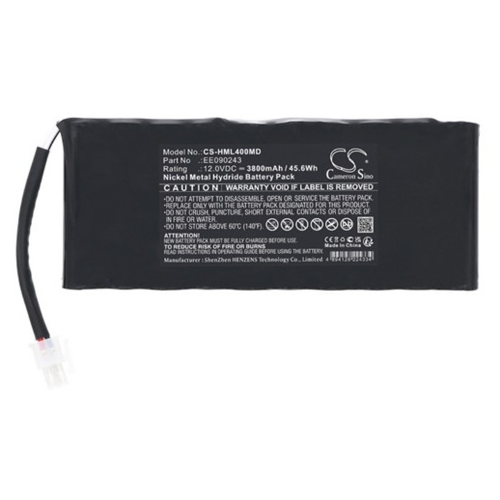 Cameron sino ni-mh akkumulátor, 12v, 3800mAh, kompatibilis hme ee090243 -vel