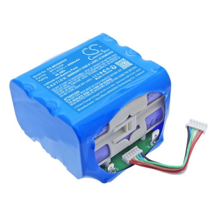 Cameron sino li-ion akkumulátor, 21, 6v, 4000mAh, kompatibilis midea bp21640a kék-vel