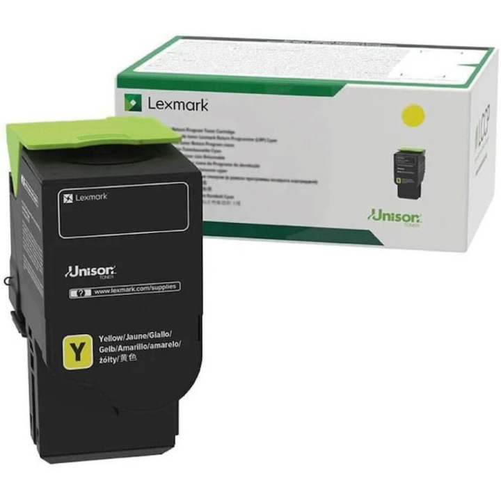 Cartus toner Lexmark Yellow CS632,CX635, Return Programme, 11.7k pag