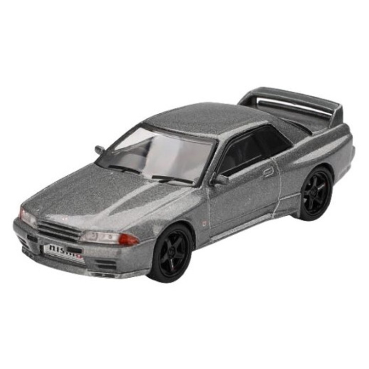 Macheta auto Nissan Skyline Gt-R Nismo Bnr32 Crs Version) Dark Metal Gray 1992 1:64 Mini GT (MGT01024-R)