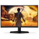 Монитор Gaming AOC C24G42E, Извит 1500R, 23.6", Full HD (1920x1080), VA, WLED, 180Hz, 0.5ms MPRT, 4ms GtG, Freesync Premium, HDR 10, Flicker Free, Low Blue Light, Високоговорители 2x2W, HDMI, DisplayPort, Черен