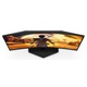 Монитор Gaming AOC C24G42E, Извит 1500R, 23.6", Full HD (1920x1080), VA, WLED, 180Hz, 0.5ms MPRT, 4ms GtG, Freesync Premium, HDR 10, Flicker Free, Low Blue Light, Високоговорители 2x2W, HDMI, DisplayPort, Черен