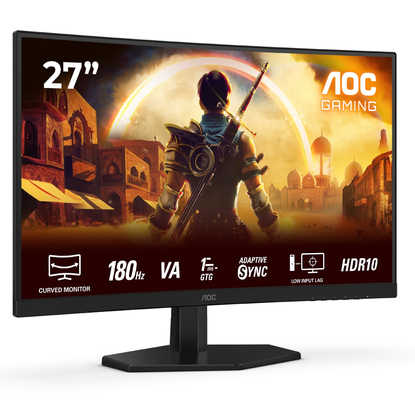 Monitor Gaming AOC C27G42E, Curbat 1500R, 27