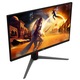 Монитор AOC U32G4U, 31.5", UHD (3840x2160), Fast IPS, WLED, 160Hz, 0.5ms MPRT, 1ms GtG, VESA Certified DisplayHDR 400, HDMI, DisplayPort, USB, Pivot, Черен