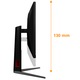 Монитор AOC U32G4U, 31.5", UHD (3840x2160), Fast IPS, WLED, 160Hz, 0.5ms MPRT, 1ms GtG, VESA Certified DisplayHDR 400, HDMI, DisplayPort, USB, Pivot, Черен