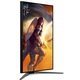 Монитор AOC U32G4U, 31.5", UHD (3840x2160), Fast IPS, WLED, 160Hz, 0.5ms MPRT, 1ms GtG, VESA Certified DisplayHDR 400, HDMI, DisplayPort, USB, Pivot, Черен
