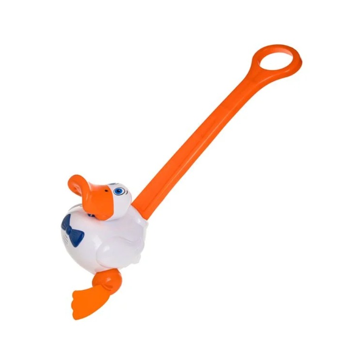 Rata de Impins Alba cu Sunet 58cm