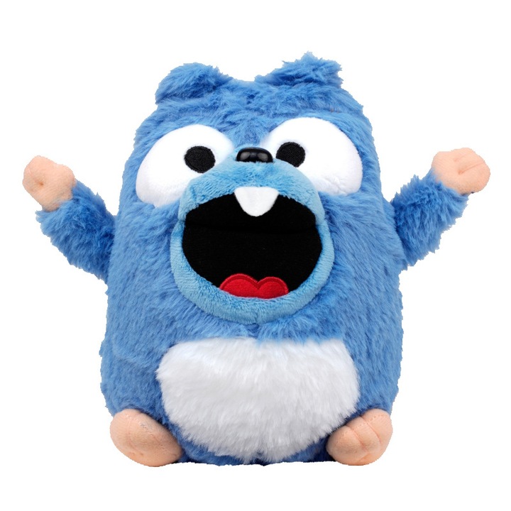 Set jucarii de plus, urs grizzly si leming, 28cm