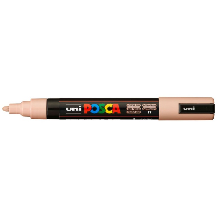 Marker UNI PC-5M Posca 1.8-2.5 mm, roz satin - 68, 05188