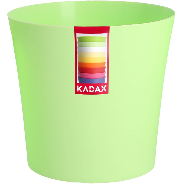 Ghiveci KADAX Ersa 8 cm, verde pastel, set de ghivece