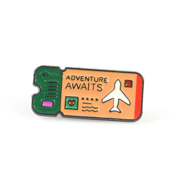 Brosa martisor Adventure Awaits