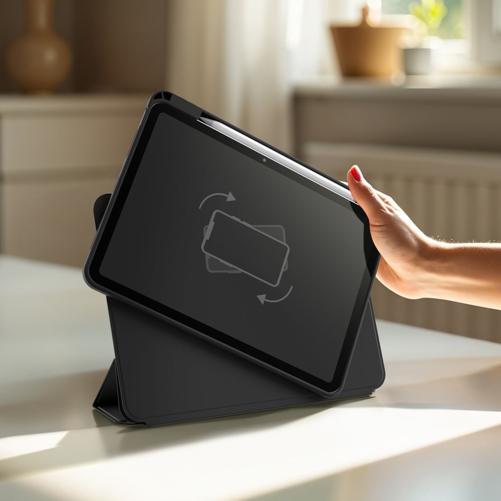 Husa AmazingThing Titan Pro Mag compatibila cu iPad Air 11 inch M3 2025, Negru